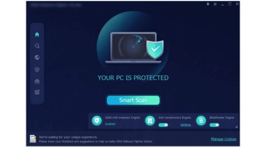 IObit Malware Fighter Pro Key