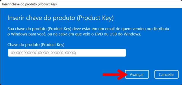 Chave de Ativação do Windows 10 Pro